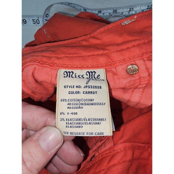 Womens Miss Me Jeans Skinny Size 25 JP5335S8 EUC - Picture 9 of 11